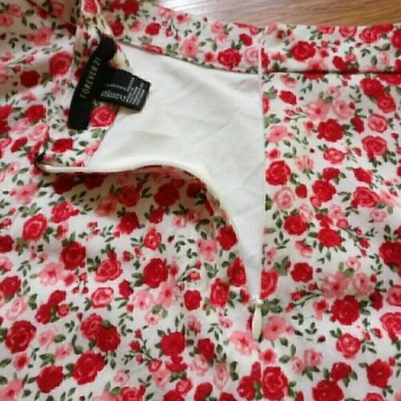 🍒Floral Flowing Skirt - Picture 3 of 7